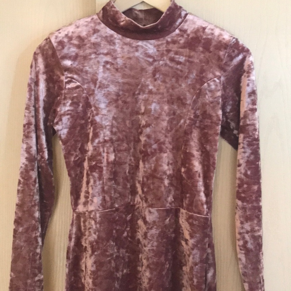 Aold on Mercari! Pretty Little Thing velvet dress - Picture 3 of 4